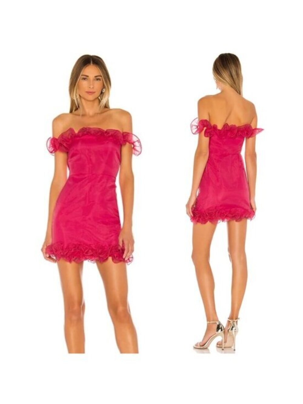 Lovers and Friends Dustin Mini in Hot Pink